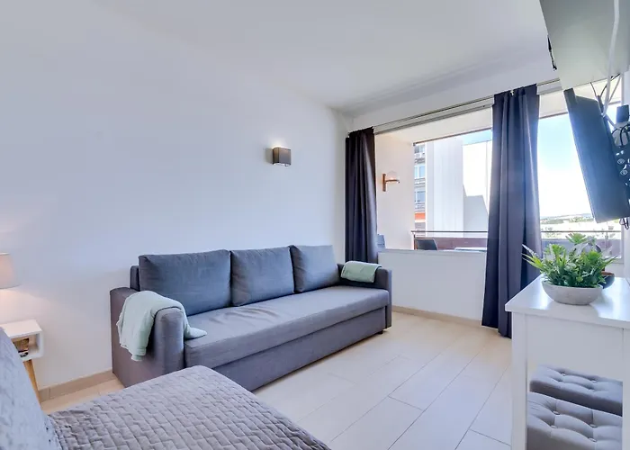 T1 Edificio Loule - Centro De Lägenhet