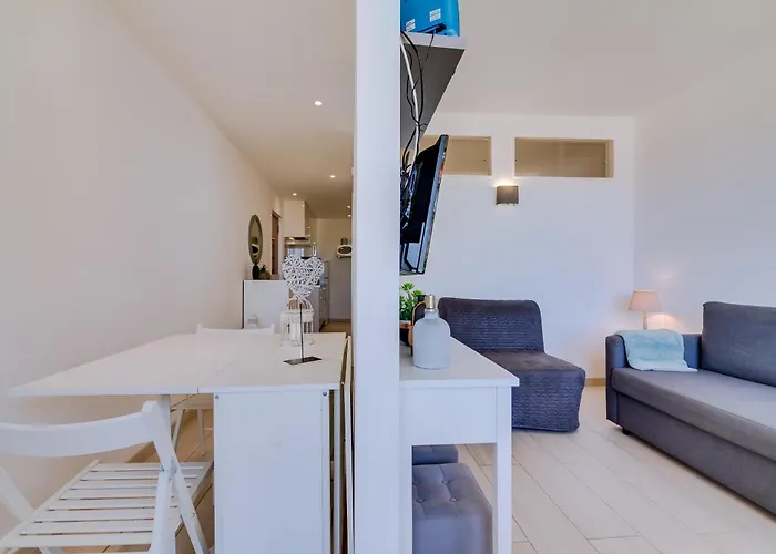 T1 Edificio Loule - Centro De Lägenhet